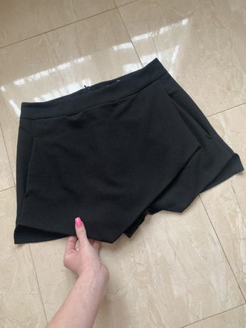 Шорти жіночі чорні, юбка шорты , костюмка розмір L