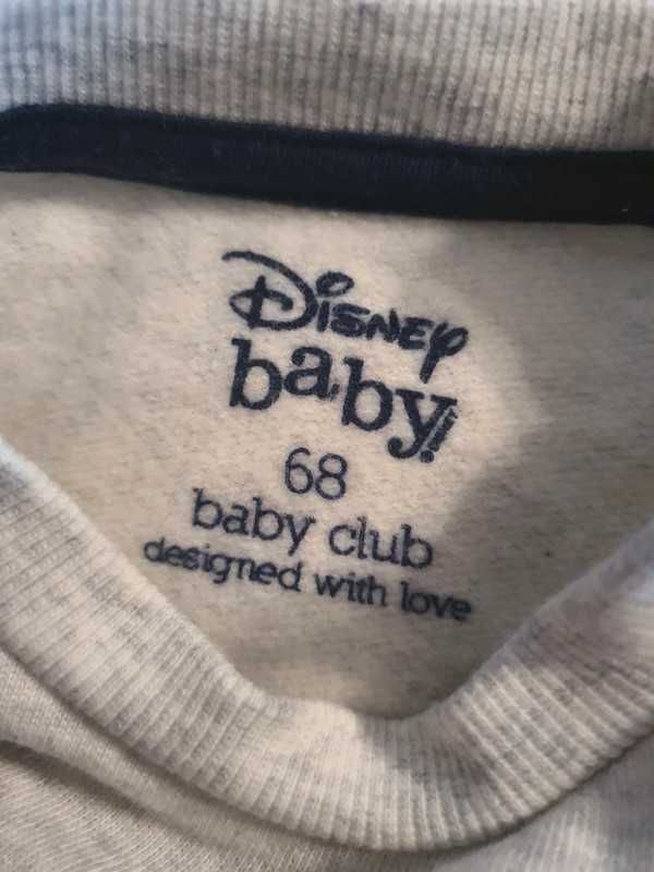 Bluza długi rękaw - rozmiar 68 Myszka Mickey Disney