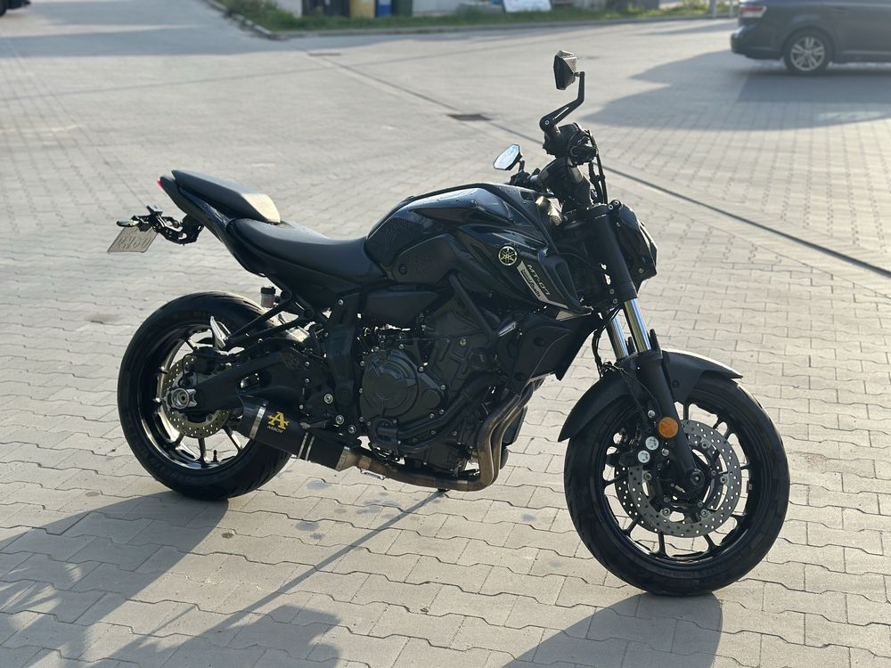Yamaha MT07 rocznik 2023 mały przebieg