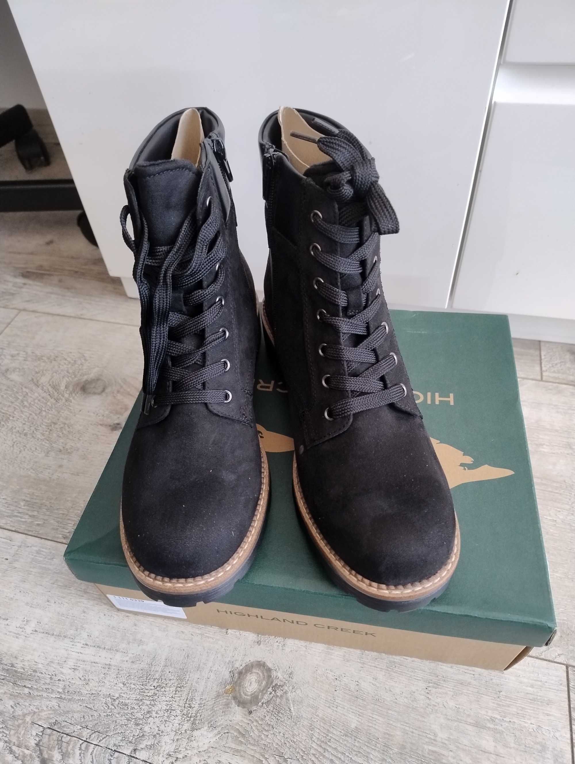 Trapery zamszowe 42 nowe