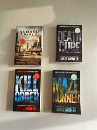 4 livros James Dashner