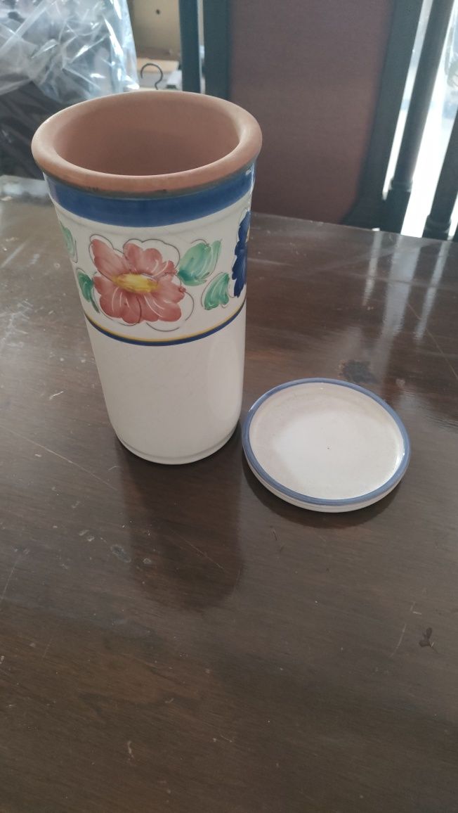 Frape de barro com prato