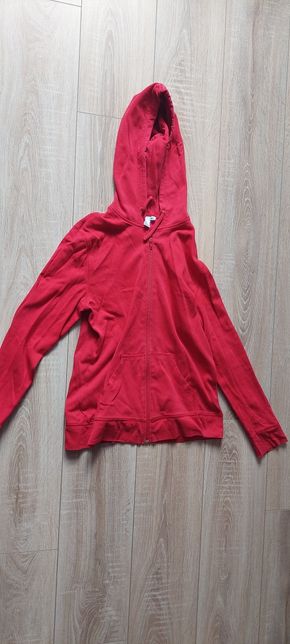 Czerwona bluza H&M