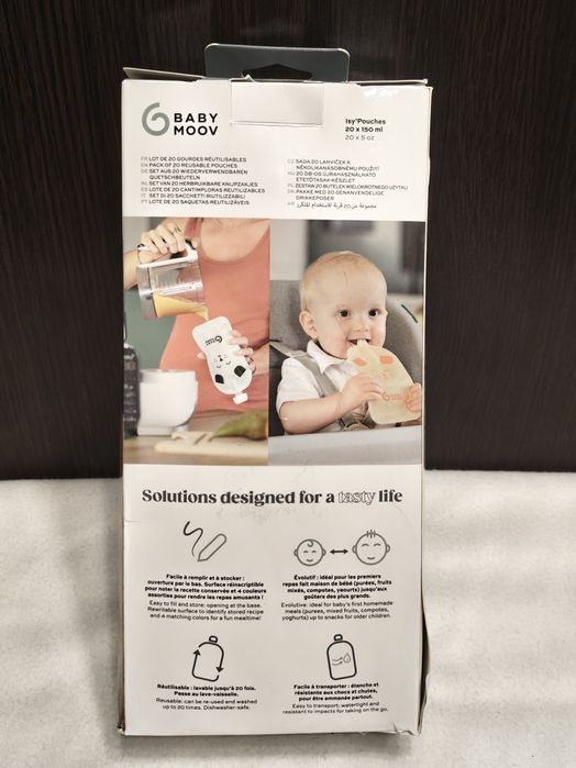 Zestaw woreczków BabyMoov 150ml 20szt