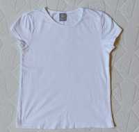 Biała bluzeczka tshirt 116/122/128