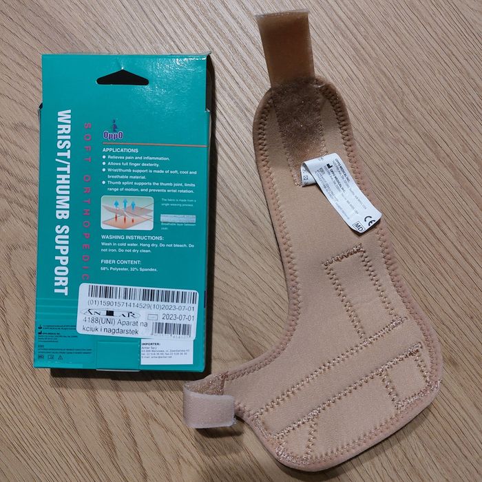 Stabilizator nadgarstka i kciuka Oppo