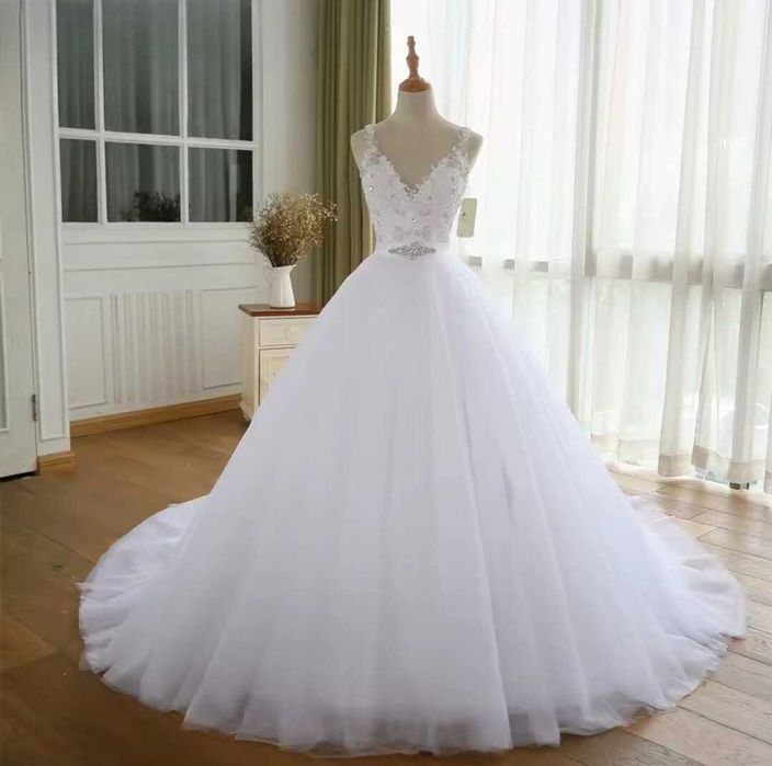 Vestido de noiva modelo princesa