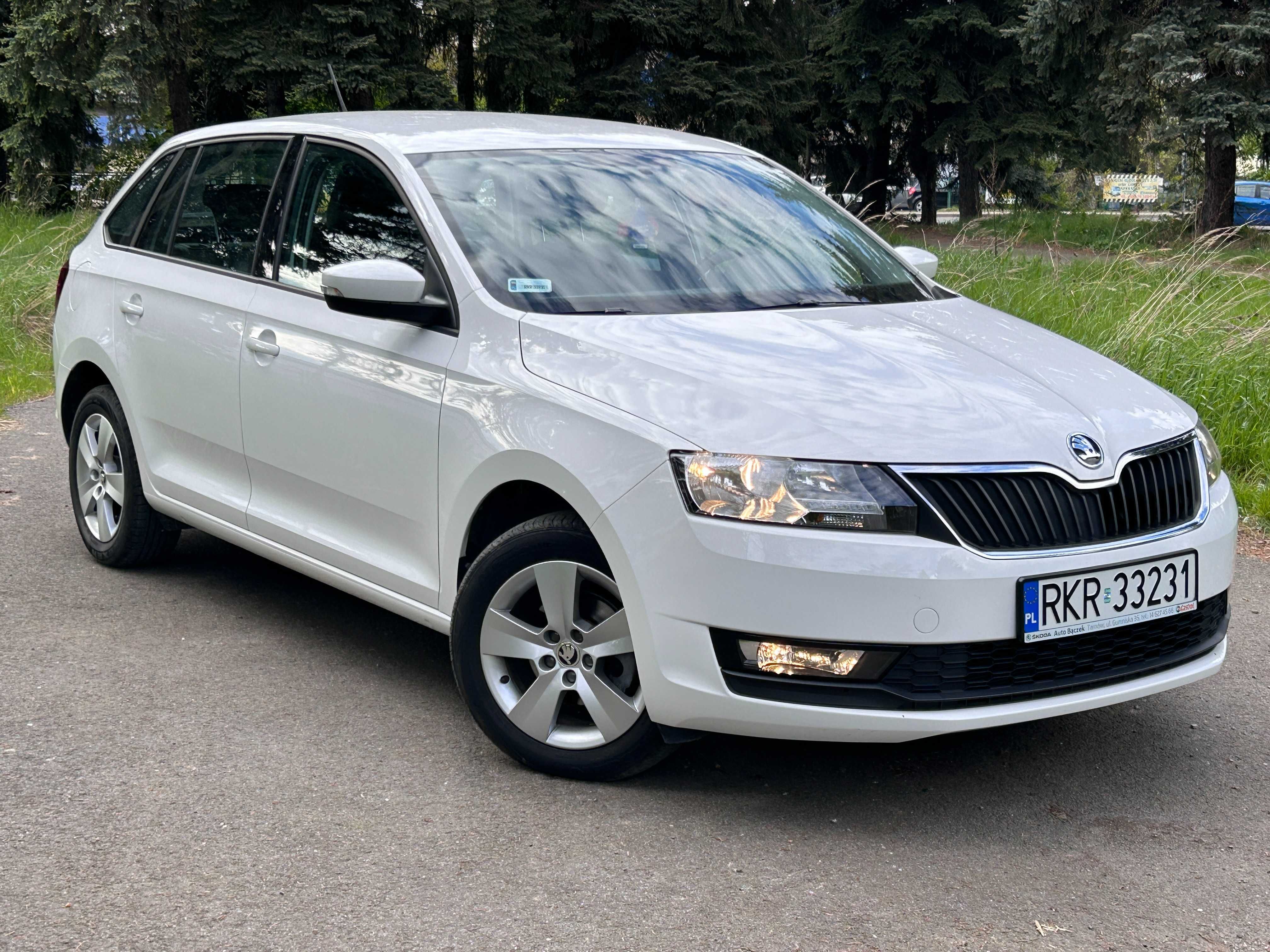 Skoda Rapid*Polski Salon*Bezwypadkowy*Duży Ekran*Niski Przebieg*