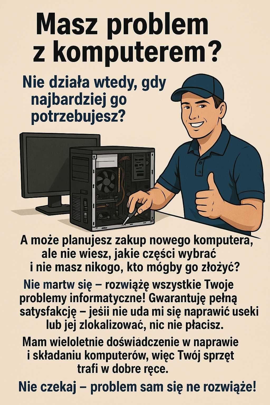 Naprawa i składanie komputerów