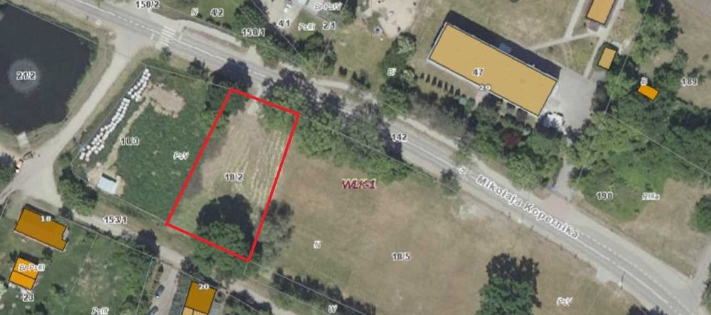 Działka budowlana Wilczków koło Kobierzyc, mieszkaniowo-usługowa