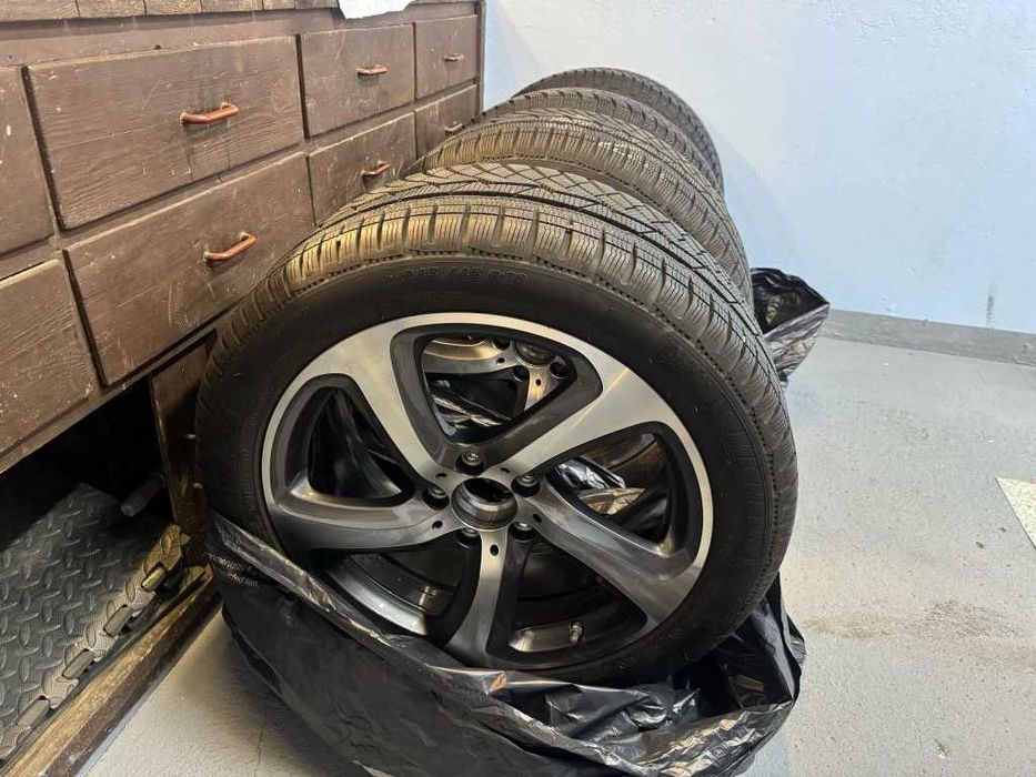 Koła Mercedes E w213 (felgi alu + zimówki Michelin Pilot Alpin)