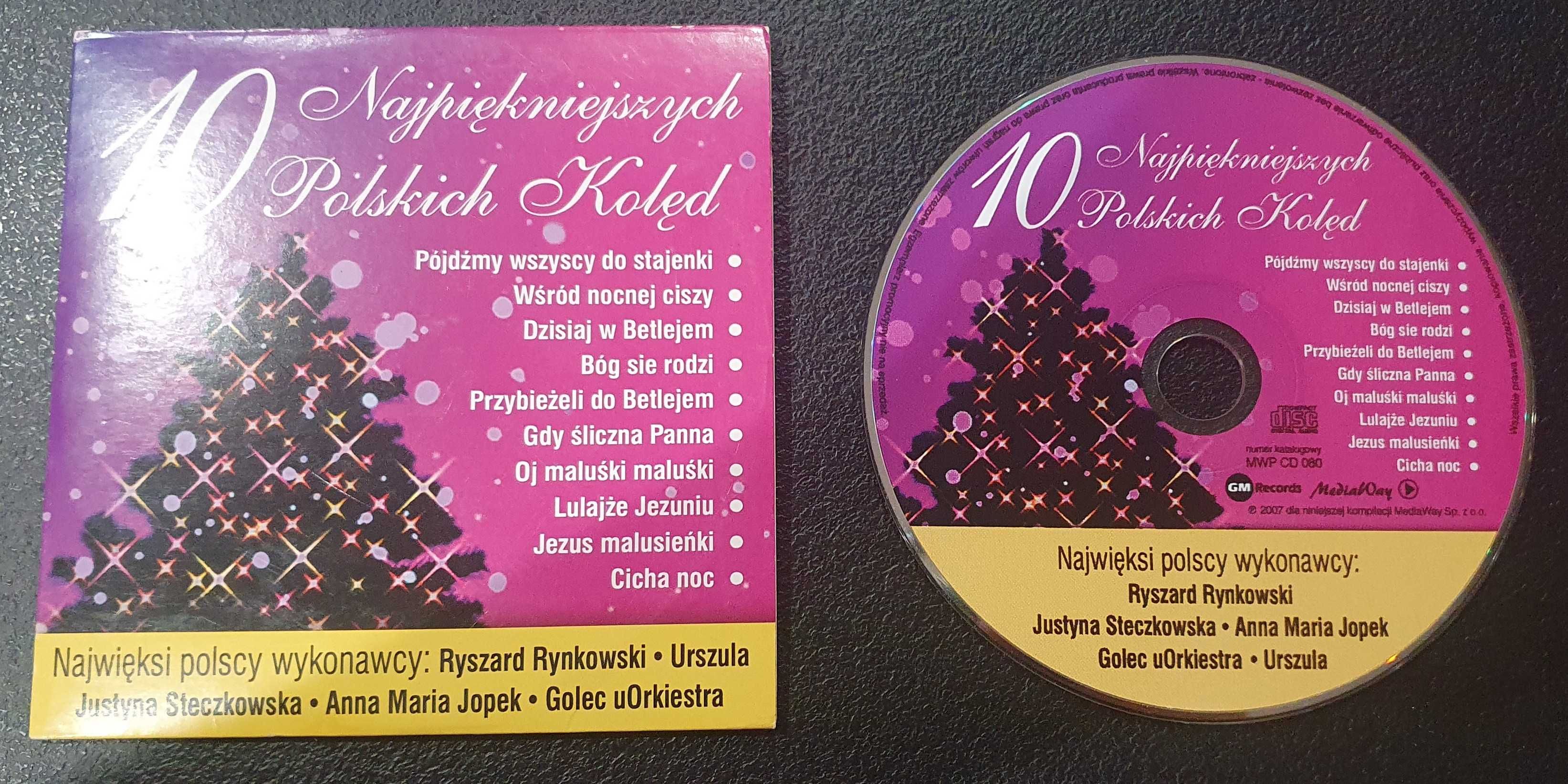 10 Najpiękniejszych Polskich Kolęd - CD ** JAK NOWA ** Polskie Kolędy