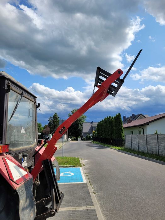 Widły Szufla Wysięgnik do tur na tył na linkę ciągnika ładowacz NOWE