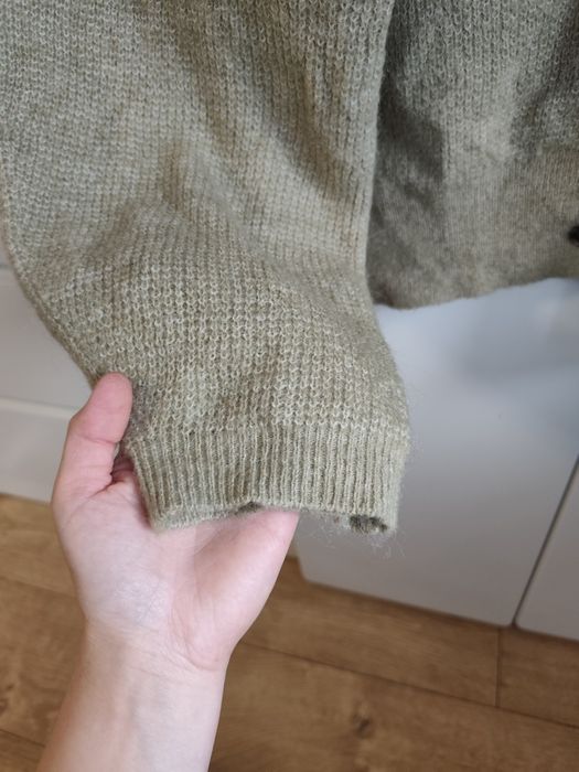Śliczny kardigan Lindex XL z domieszką wełny i moheru