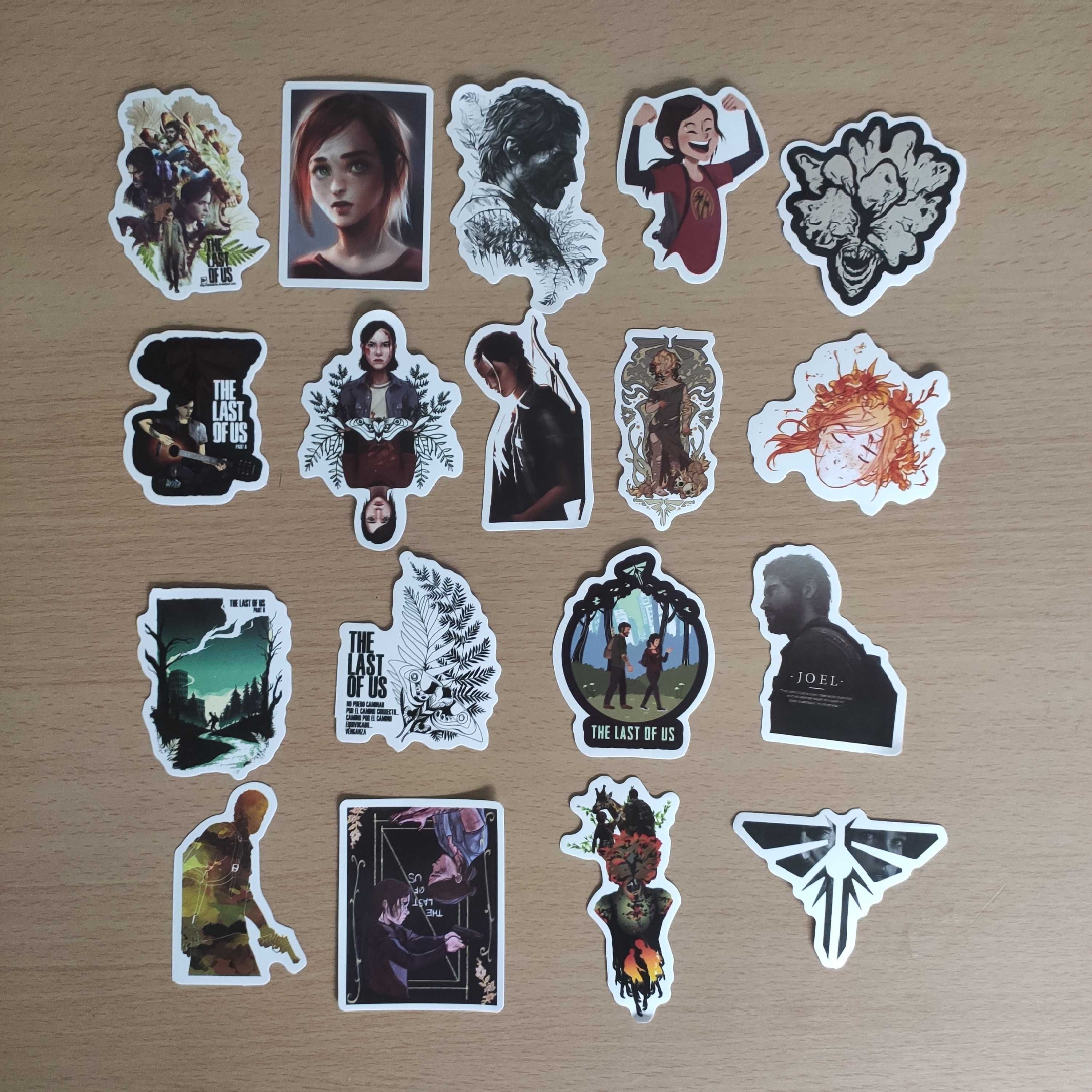 50 Autocolantes The Last Of Us Stickers
