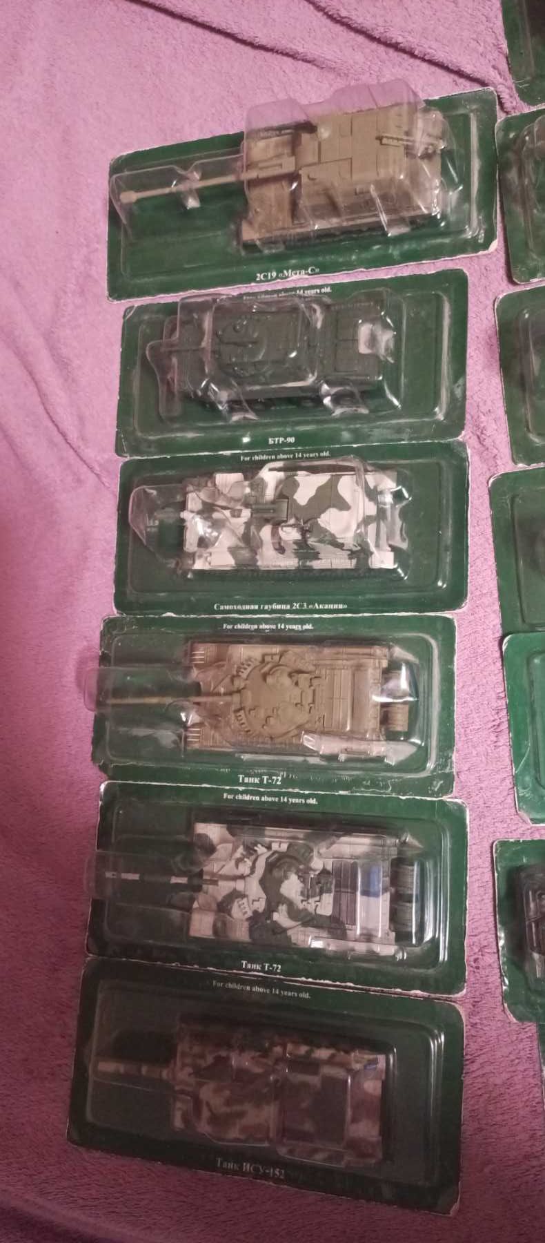 танки масштабные модели 1:72 и другие