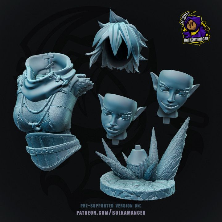 Wenduag Bust - figurka inspirowana Pathfinder: Wrath of the Righteous