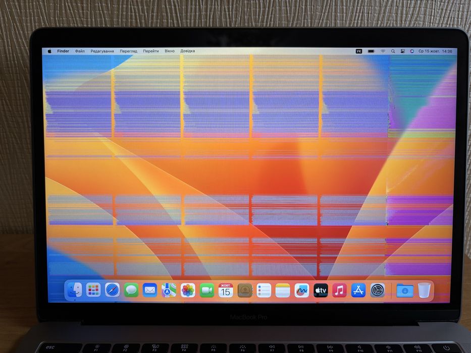 Apple Macbook Pro 13 A1708 2017 16gb 128gb на запчастини відновлення