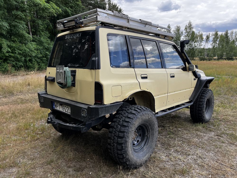 Suzuki Vitara 1.9 TDI PD offroad, mosty patrol 35 cali lift
