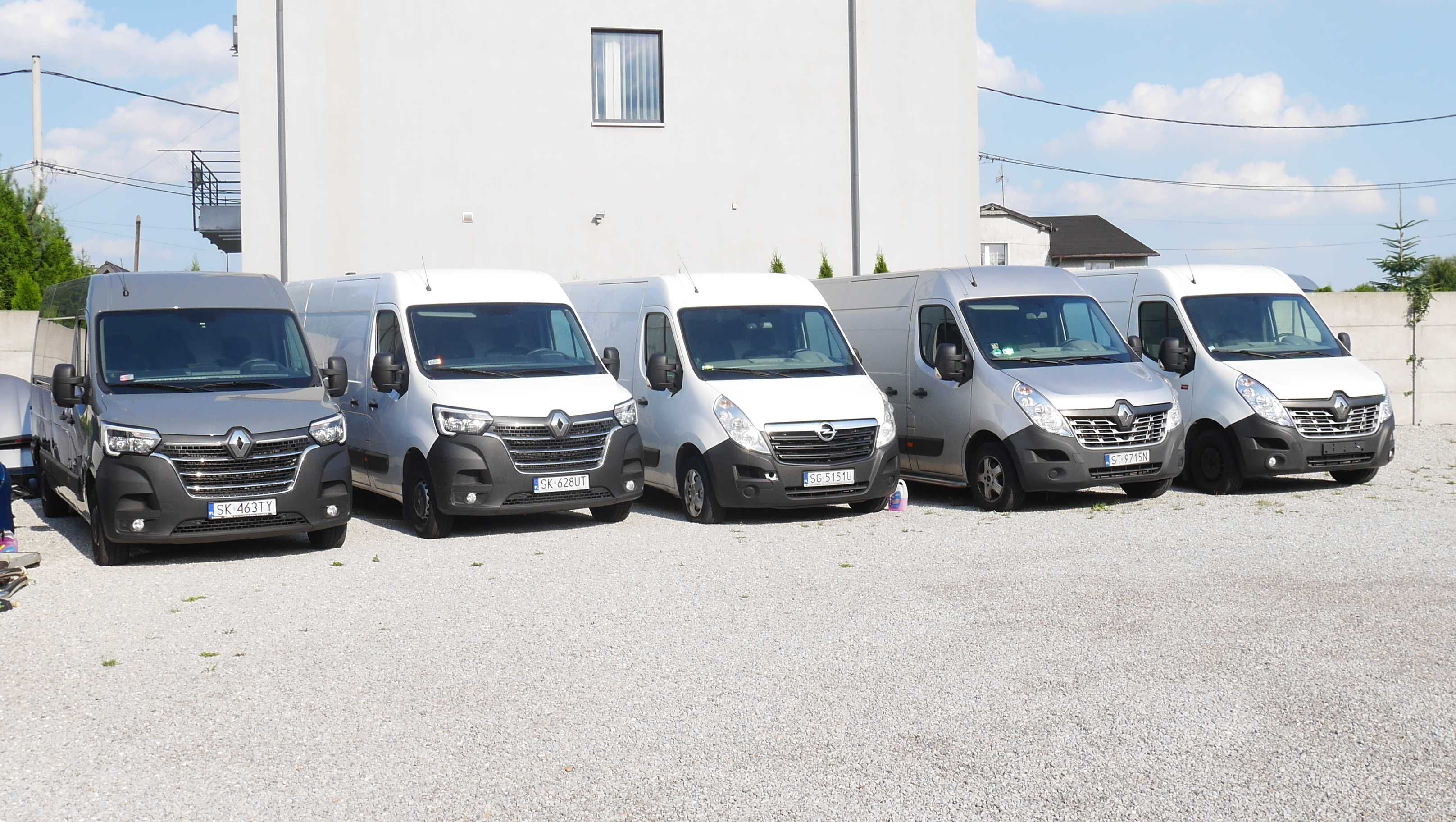 RENAULT MASTER 2,3 dci L3H2 wynajem wypozyczalnia BUS dostawcze HAK