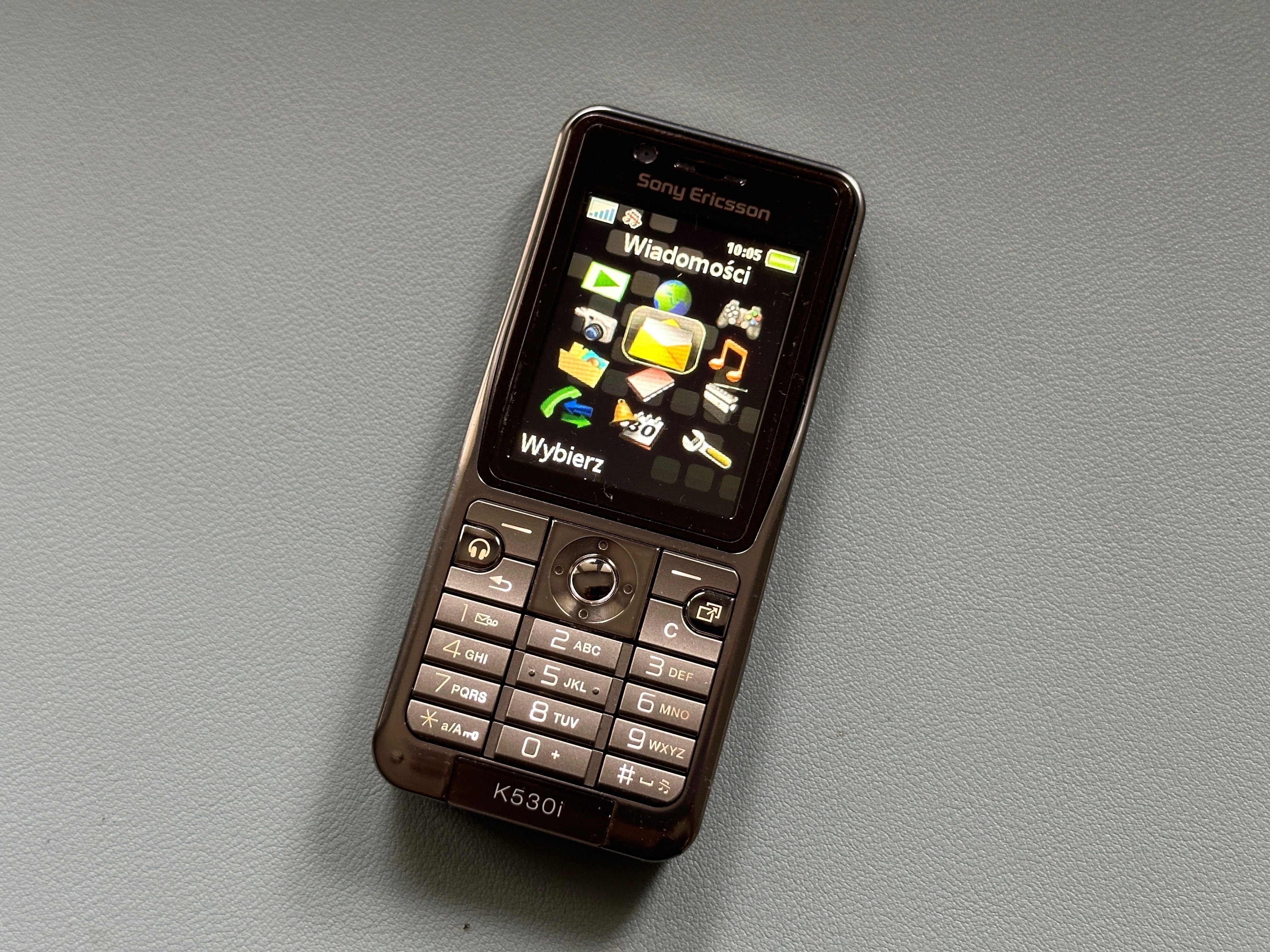 Sony Ericsson K530i sprawny bez simlocka, dla kolekcjonera, UNIKAT