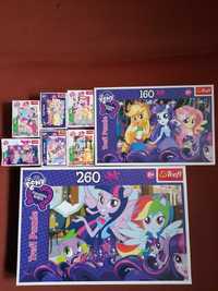 Puzzle Trefl My Little Pony Equestria Girls 60, 160, 260 elementów