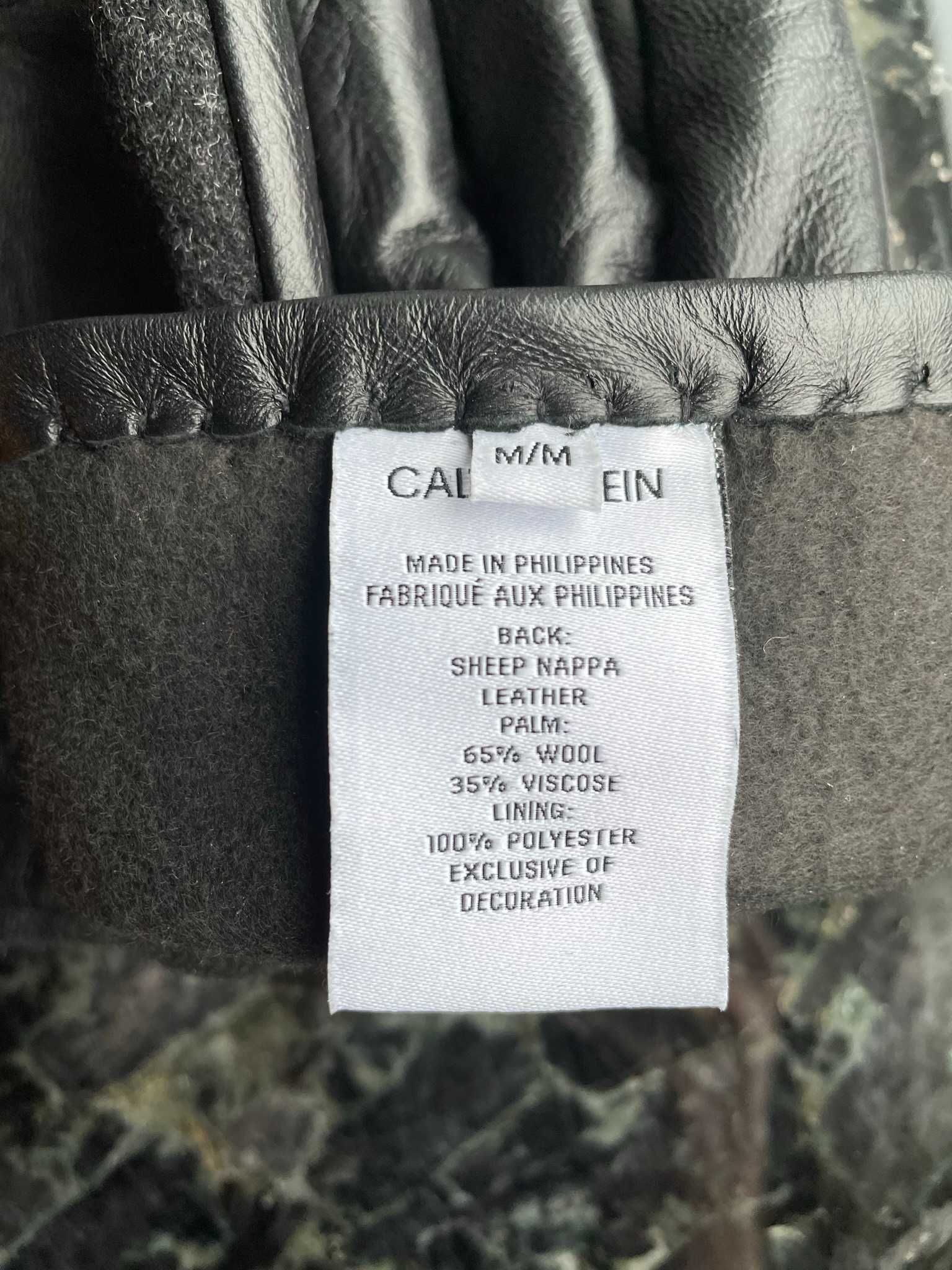 Перчатки мужские кожаные Calvin Klein Новые из США Оригинал