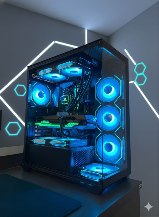 Komputer RTX 3080/ R7 5700G/32GB RAM/1TB SSD/Win 11/Wifi/Bluetooth