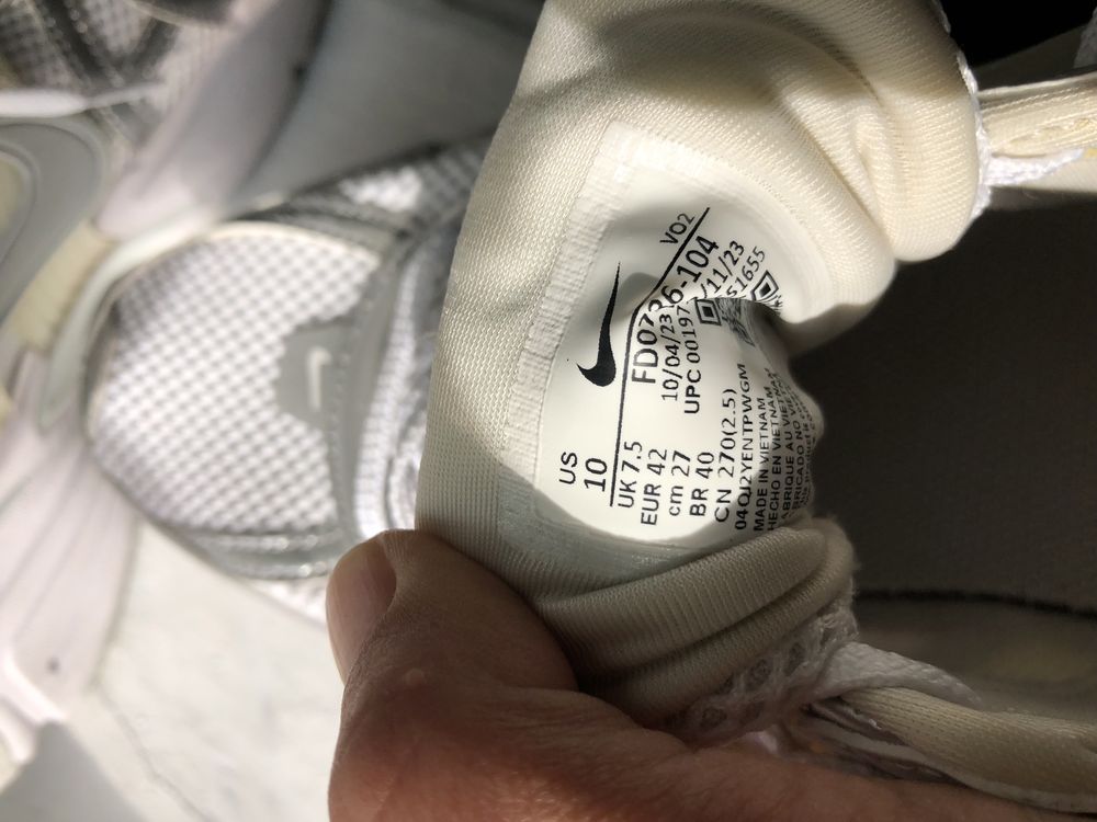 Кросовки Nike V2K Run Grey, 40р