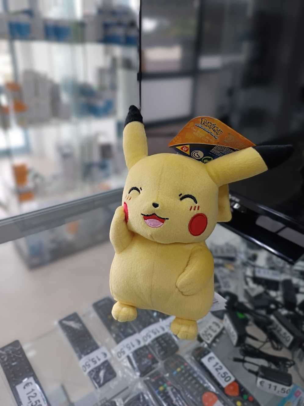 PROMOÇÃO:Peluche Pokemon Pikachu Smiling 22cm