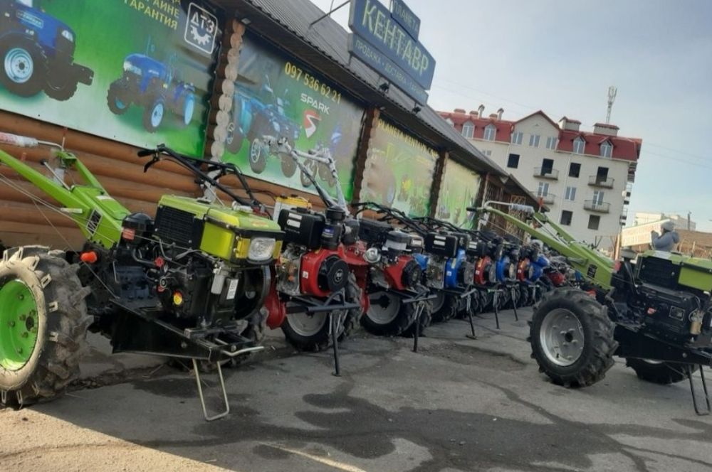 ВЕЛИКИЙ ВИБІР Мотоблоки КЕНТАВР Дтз дизель та бензин, навісне обладнан