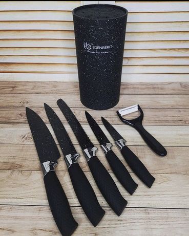 Набір кухонних ножів у колоді Edenberg EB - 5103 (7 предметів)