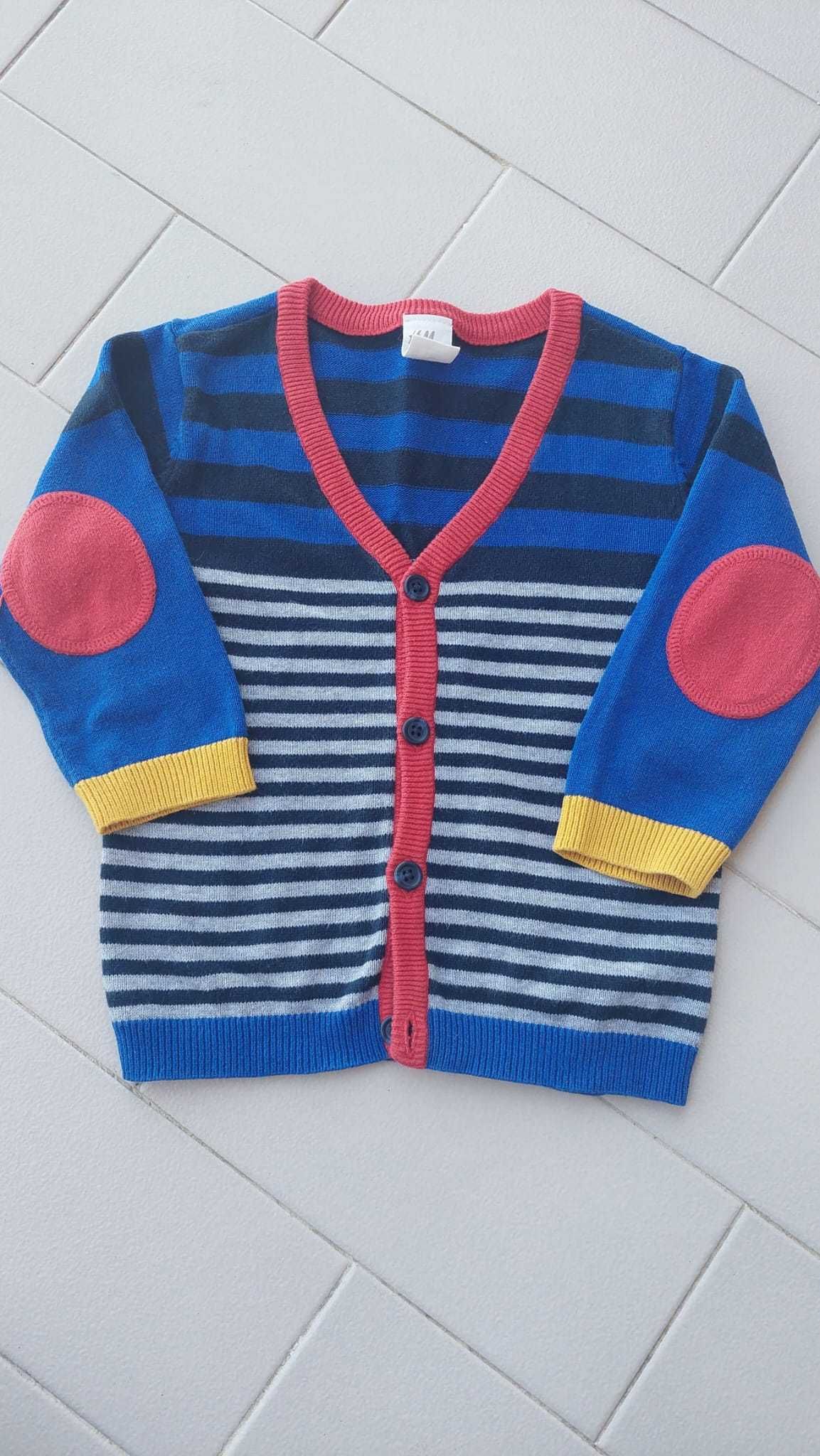 Casaco de malha H&M 9/12 meses