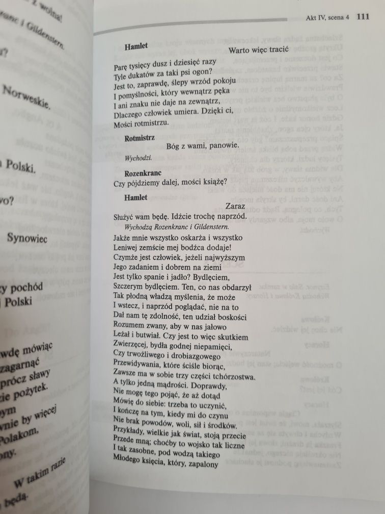 Hamlet - William Szekspir. Lektura z opracowaniem