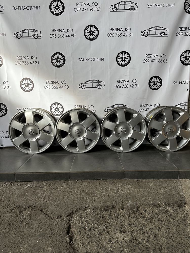 Диски легкосплавні 4х100 R16 Renault Megan,Clio,Dacia,Logan