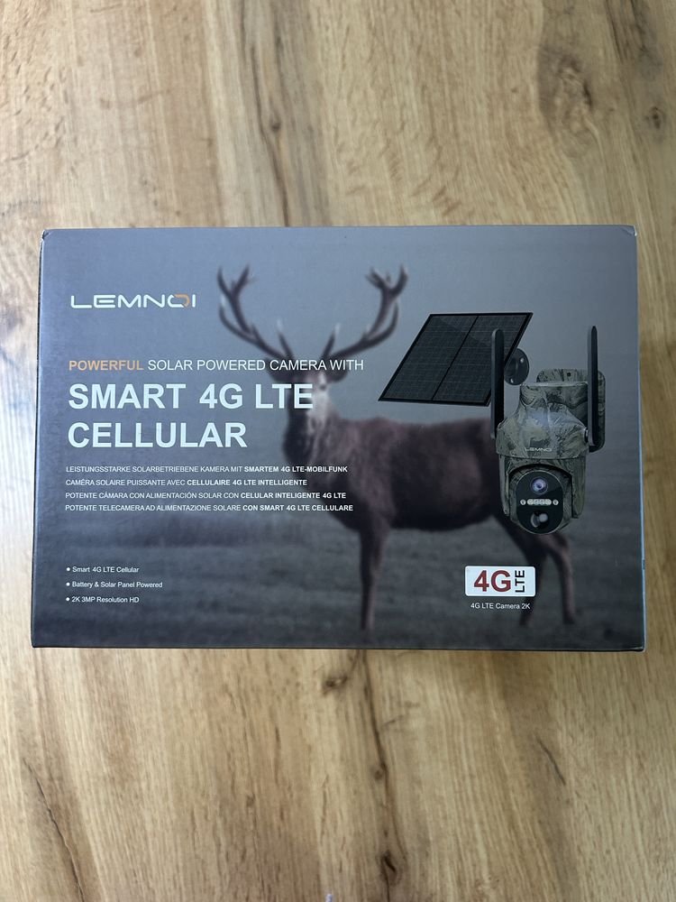 Сонячна камера дикої природи Lemnoi 4G LTE
