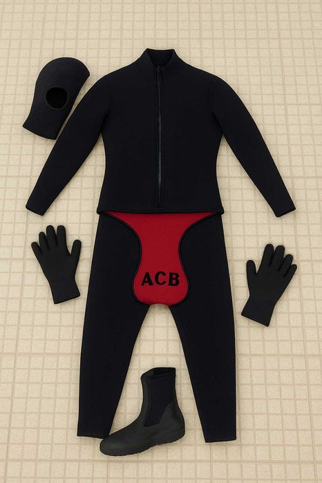 Lote de Vestuário de Mergulho