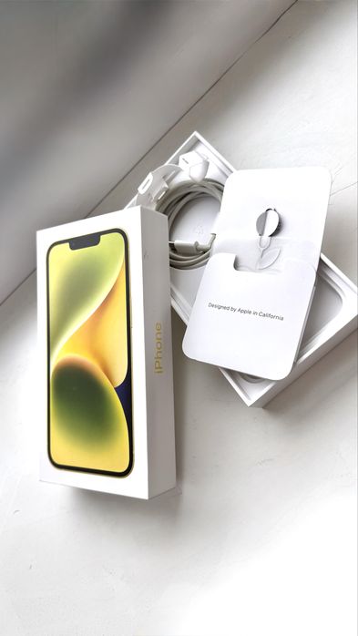 iPhone 14 256 ГБ Yellow (фізична SIM + eSIM)