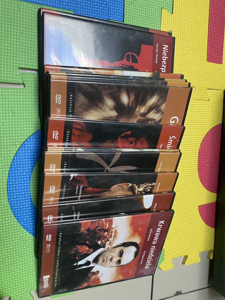 Komplet dvd 13 z kolekcji filmy z wielką historią w tle