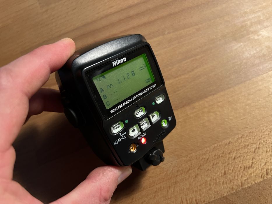 Controlador remoto de Flash Nikon SU-800, como novo