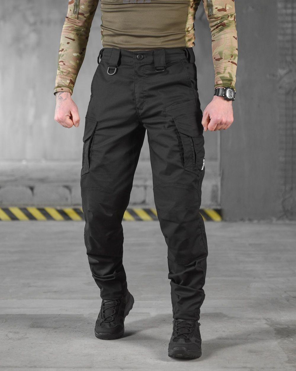 Штани Тактичні чорни Cayman 7.62 Black