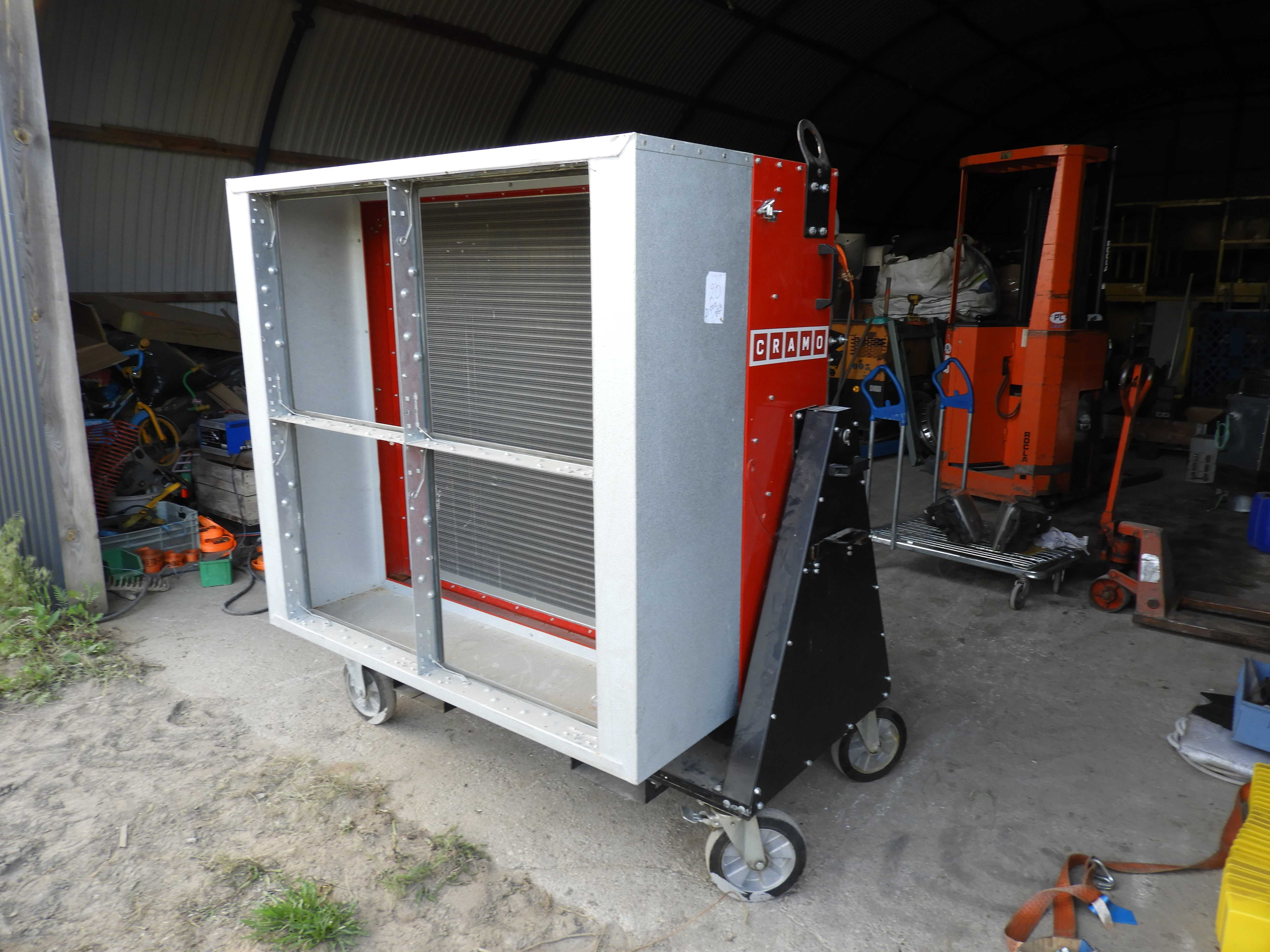 Nagrzewniac wodna, wentylator Cramo Polartherm  WHT 250 Typ 6105