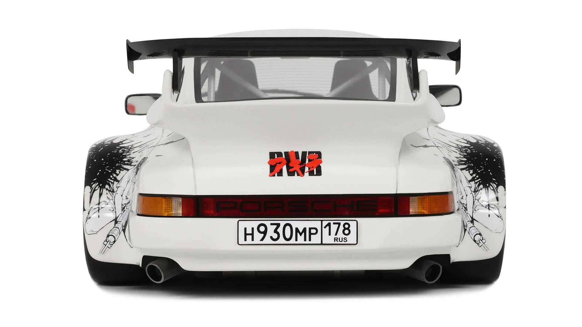 Model 1:18 GT Spirit Porsche 911 RWB Akira 2024 glacier white (GT508)