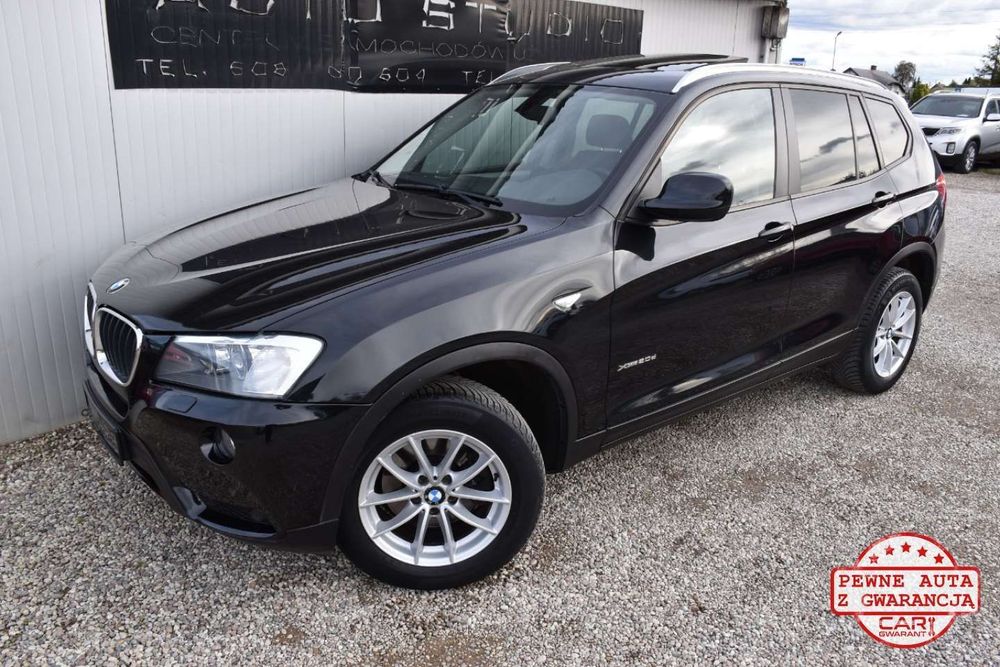 BMW X3 Xenon+Led /Duża-Navi/Xenon /Panorama-Dach /Skóra+Grzane-Fotele /Bogaty