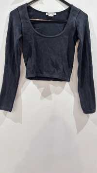 Cropped decotado Zara