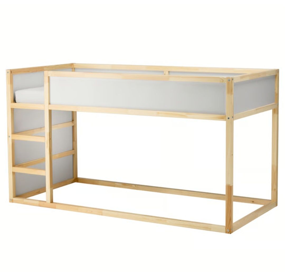 Łóżko dwustronne Ikea Kura + materac 200x90