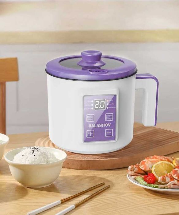 Panela Elétrica Multifunções 220V Cozinhar Arroz Sopas Legumes NOVO