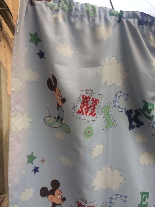 Disney mickey mouse шторы детские дисней микки маус занавески