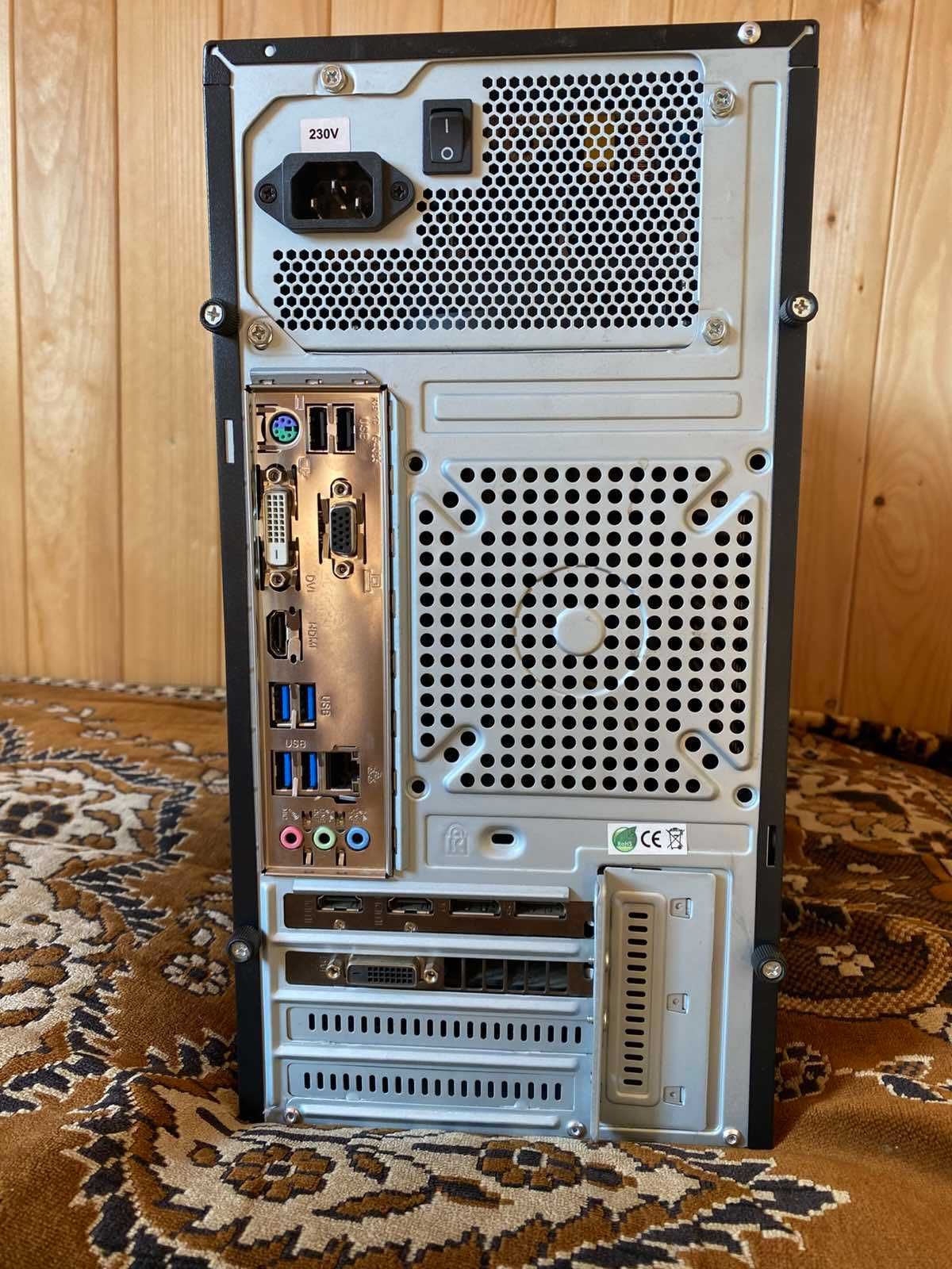 игровой ПК (Core-i3 9100F,16Gb DDR4,RX470 4Gb,128 SSD,1Tb HDD,450W)