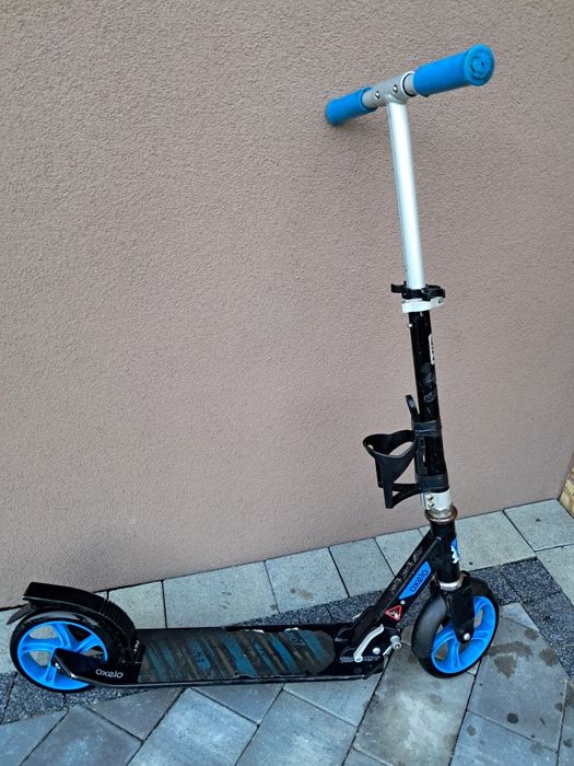 Hulajnoga oxelo MID 7 black blue 100kg Jak nowa